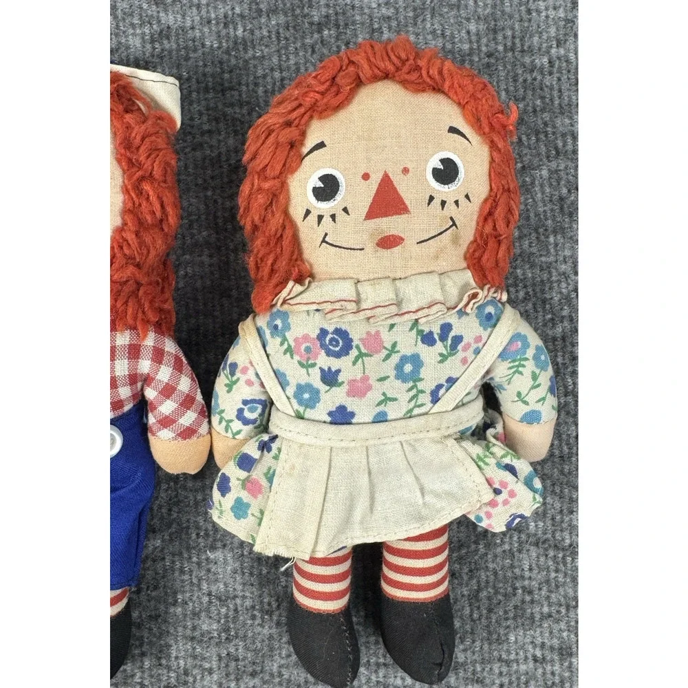 Vtg 70's Knickerbocker Raggedy Ann & Andy 8